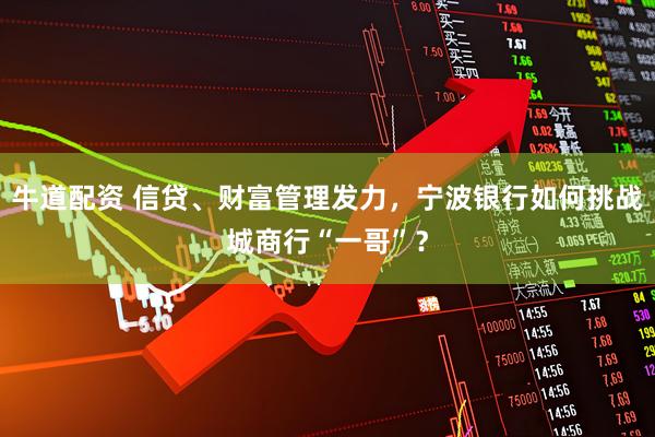牛道配资 信贷、财富管理发力，宁波银行如何挑战城商行“一哥”？
